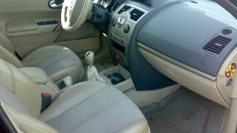 Рено меган 2005 салон