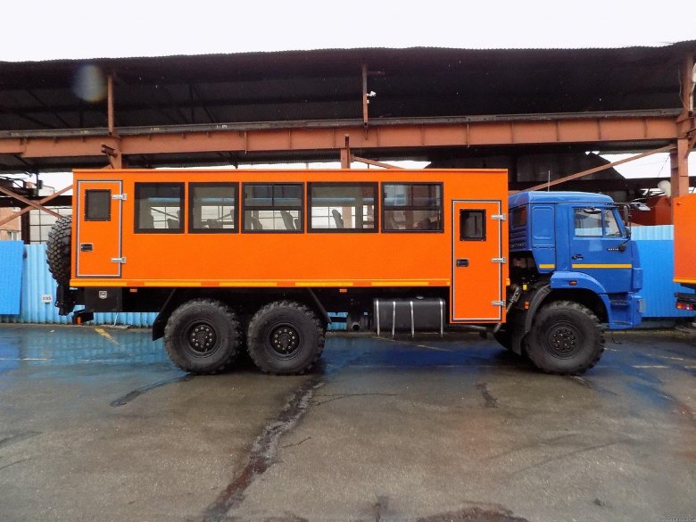 Камаз 43118 вахтовка