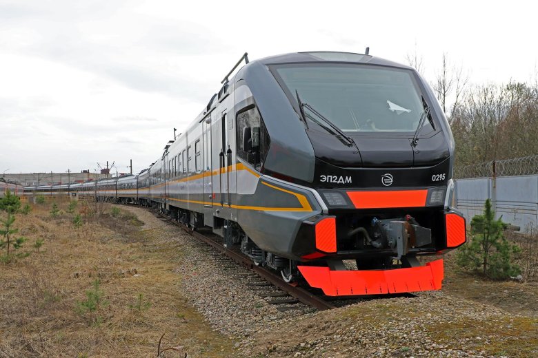 Новая электричка эп2дм
