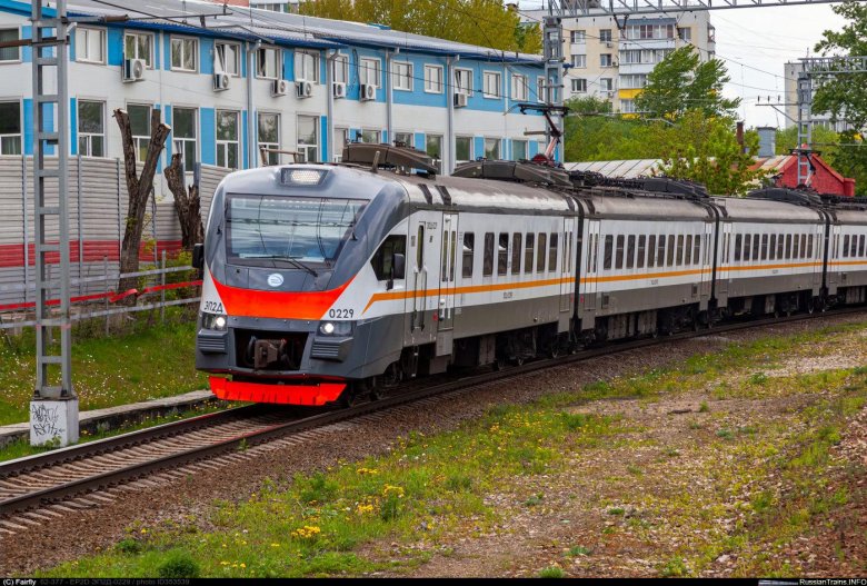 Электропоезд эп 2 д