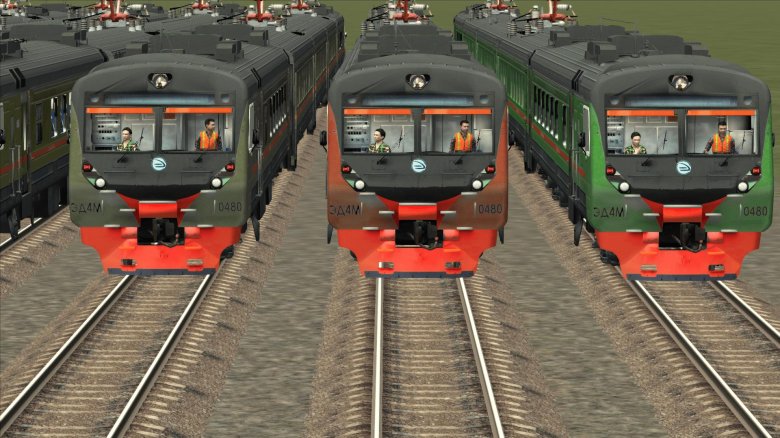 Симулятор электрички эд4м