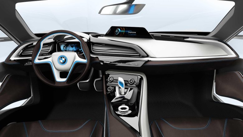 Bmw i8 concept салон