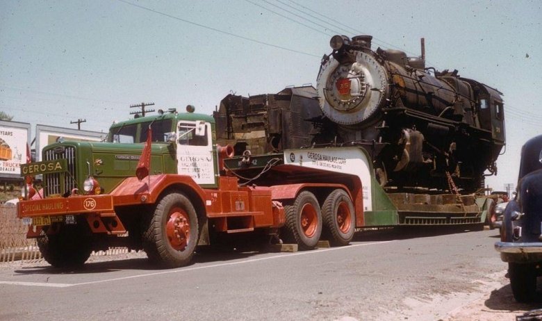 Autocar dc64 тягач