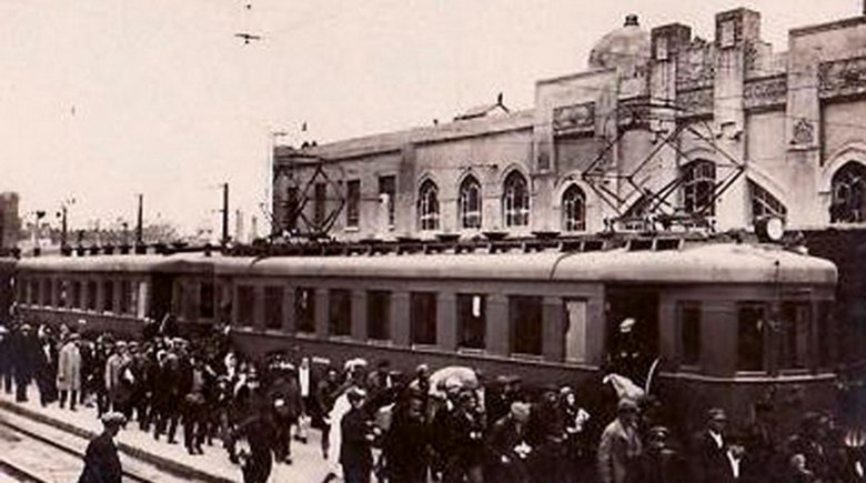 Москва мытищи электропоезд 1929