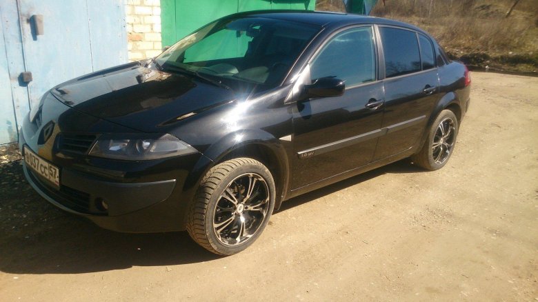 Renault megane ii 2002