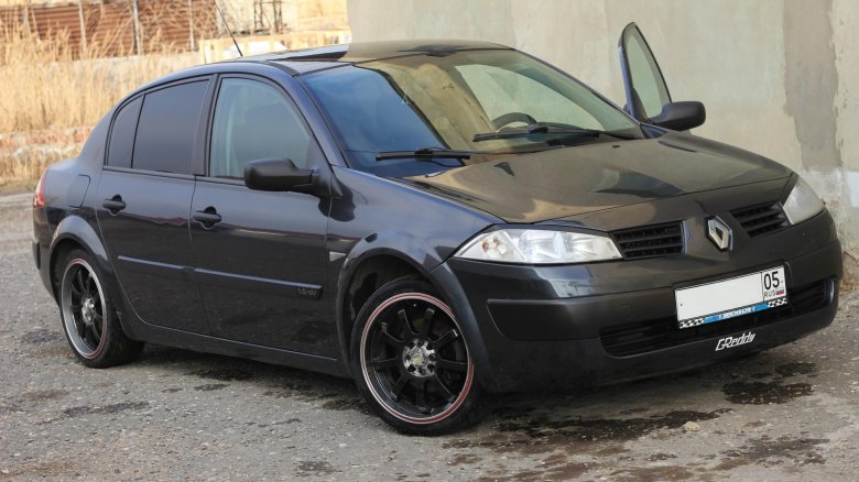 Рено меган 2 черный