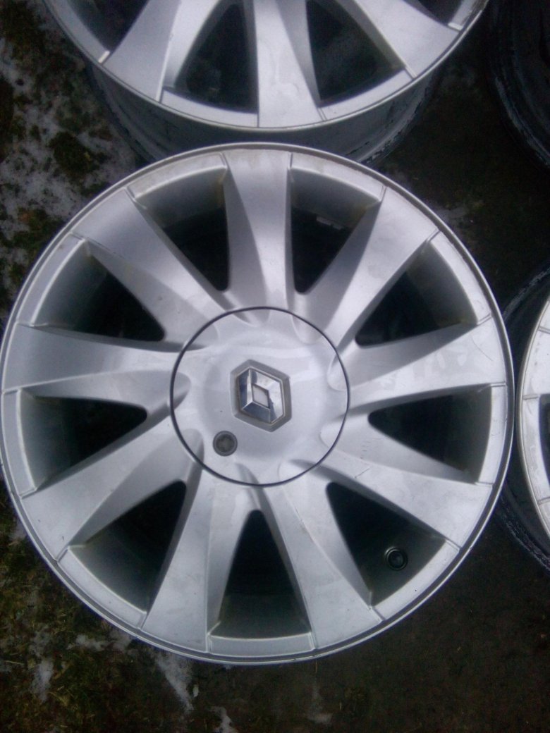 Оригинальные литые диски рено меган 2