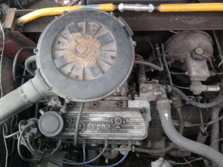 Двигатель шкода фаворит 1.3