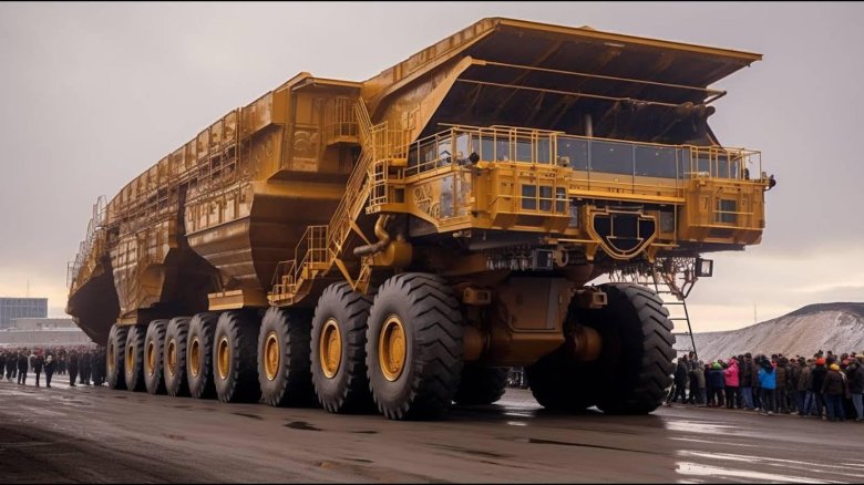 Карьерный самосвал etf mt 240