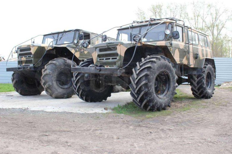 Газ 66 болотоход