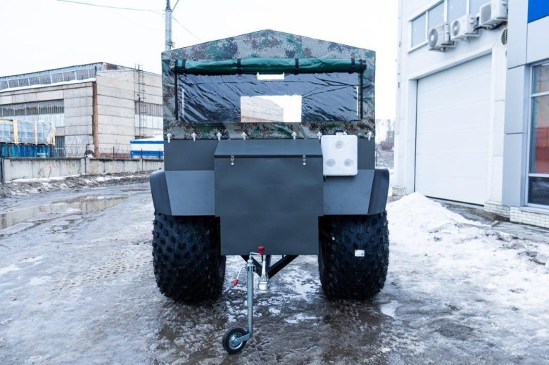 Снегоболотоход «лесник-профи»