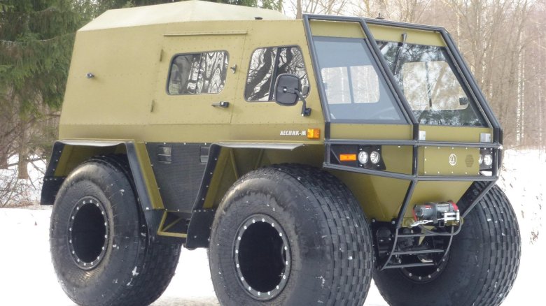 6 колесный снегоболотоход лесник север мд