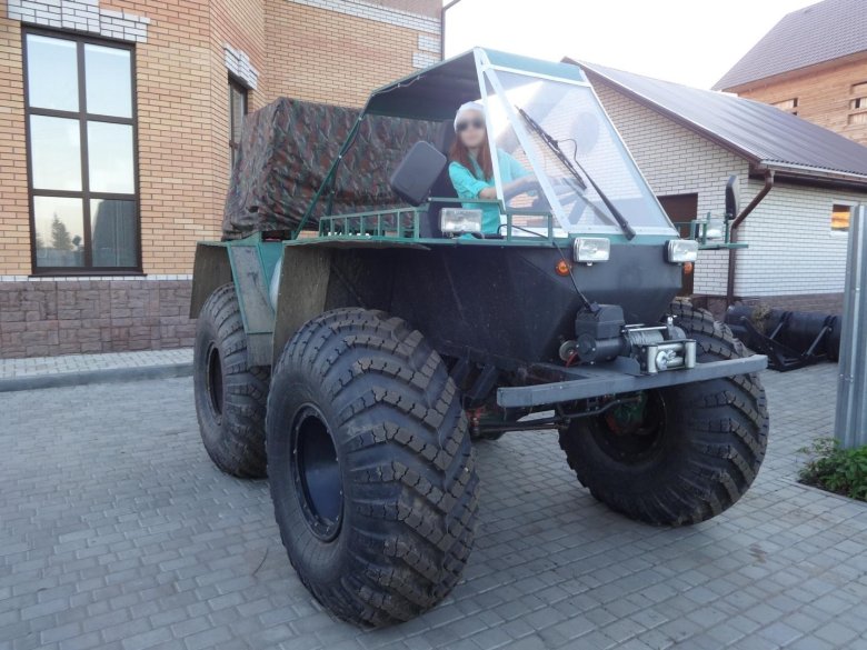 Вездеход переломка 8х8