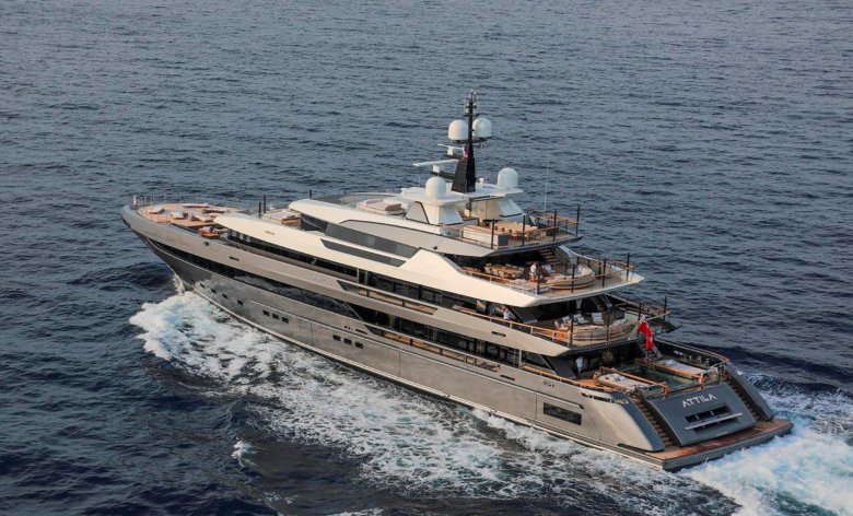 Sanlorenzo yacht 64 steel attila