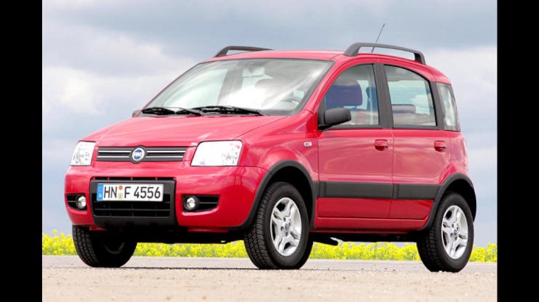 Фиат панда 4 х