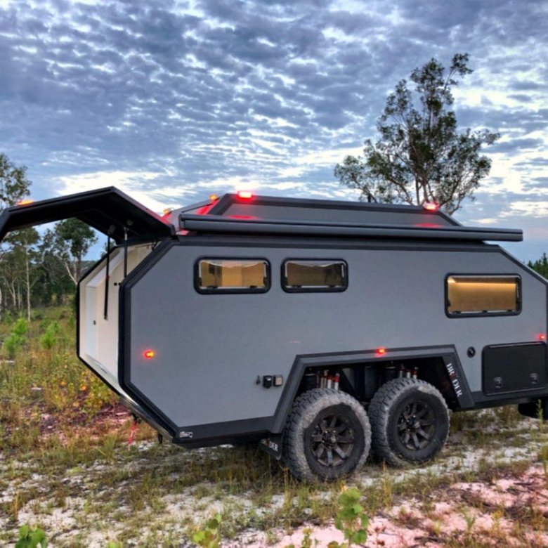 Внедорожный прицеп кемпер bruder exp 6