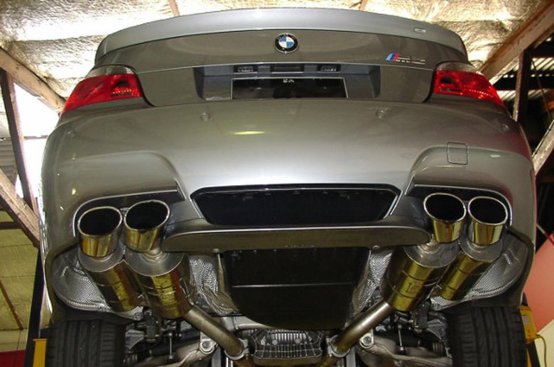 Выхлоп бмв