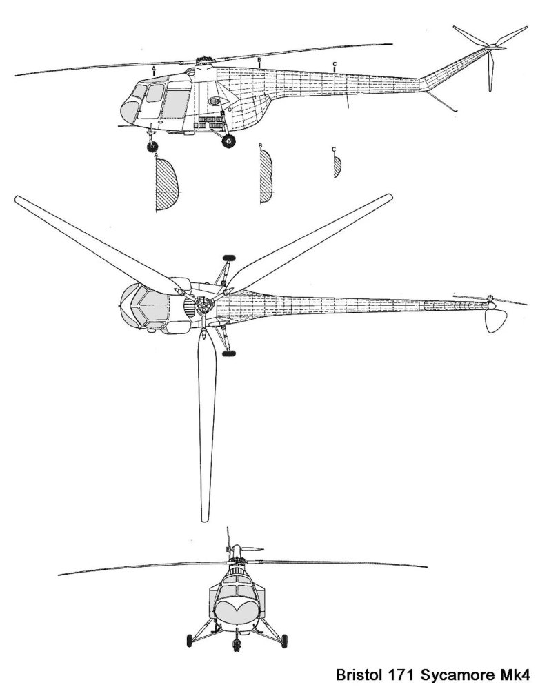 Вертолет sikorsky s-51