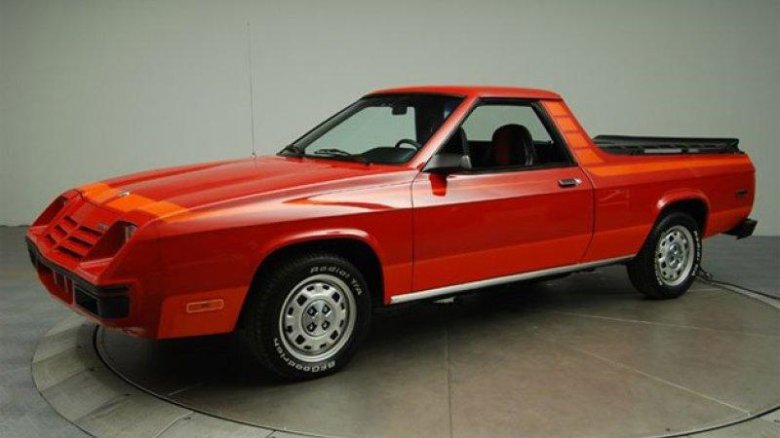 Dodge rampage 1982