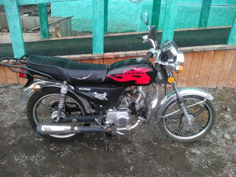 Мотоцикл альфа