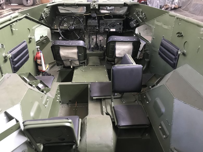 Бтр 80 салон