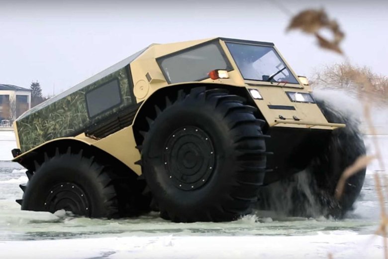 Вездеход амфибия шерп