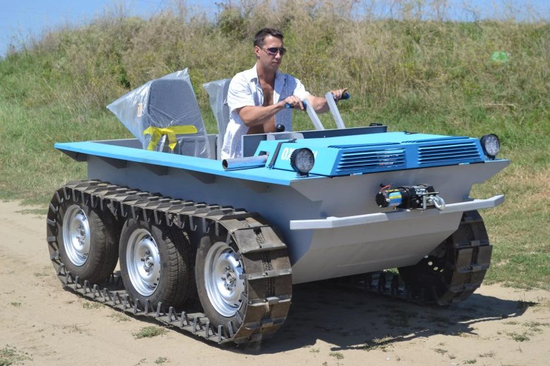 Вездеход амфибия охотец