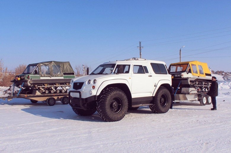 Вездеход амфибия русак