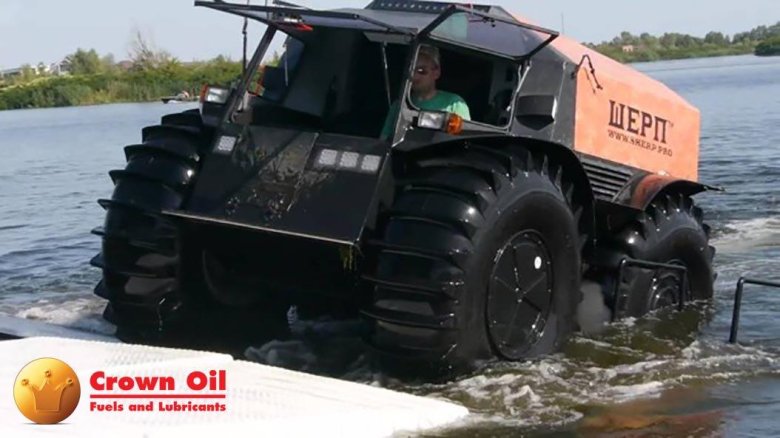 Вездеход-амфибия «трэкол»