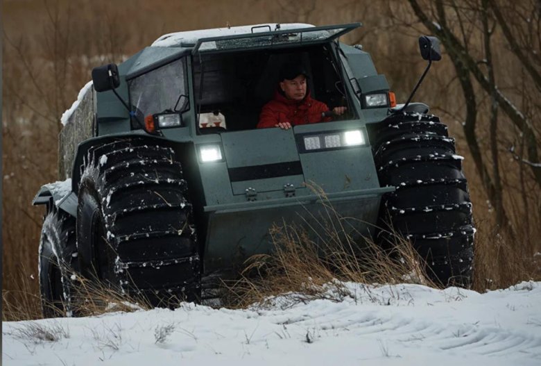 Вездеход болотоход шерп