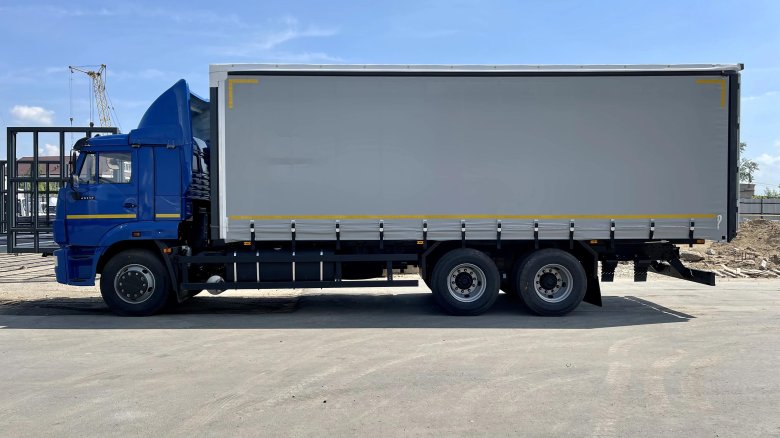 Камаз тентованный (шторно-бортовой)