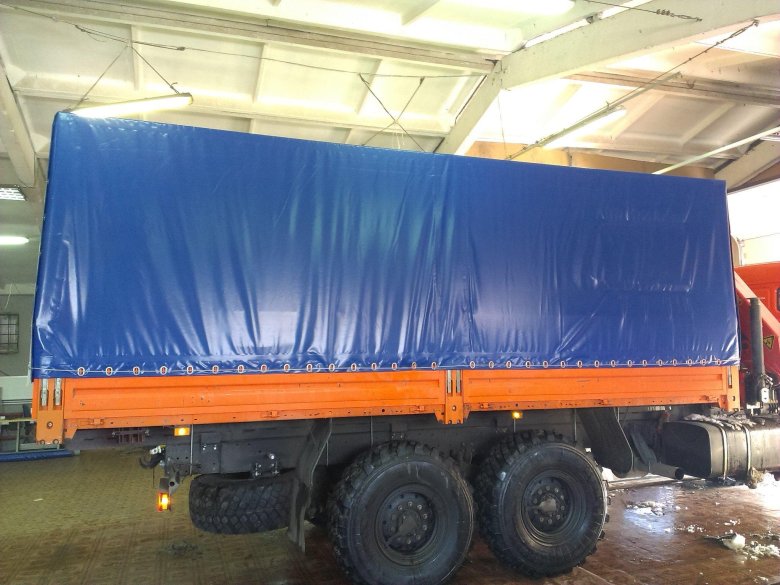 Камаз 43118 тентованный