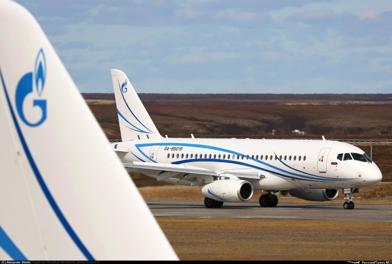 Ssj 100 газпромавиа