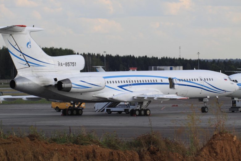 Ту-154м газпромавиа