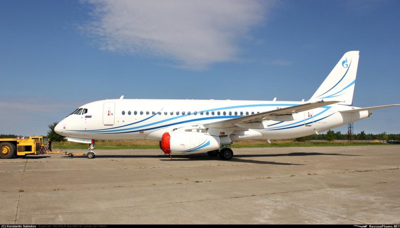 Суперджет газпромавиа