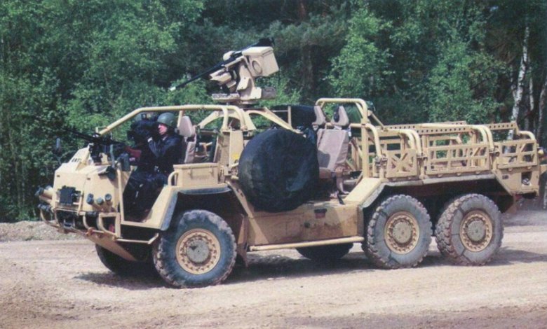 Бронемашина спецназа supacat hmt extenda