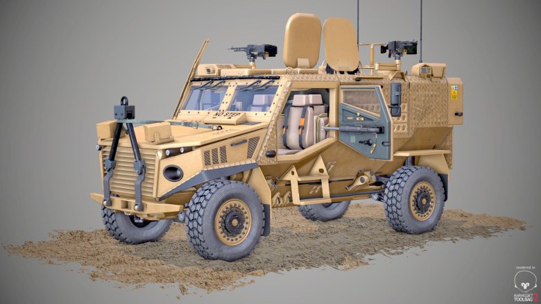 Foxhound бронеавтомобиль