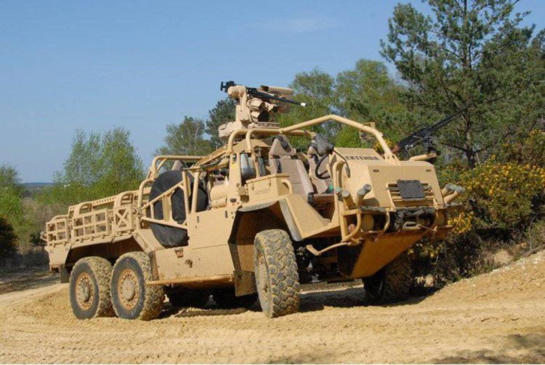 Бронемашина спецназа supacat hmt extenda