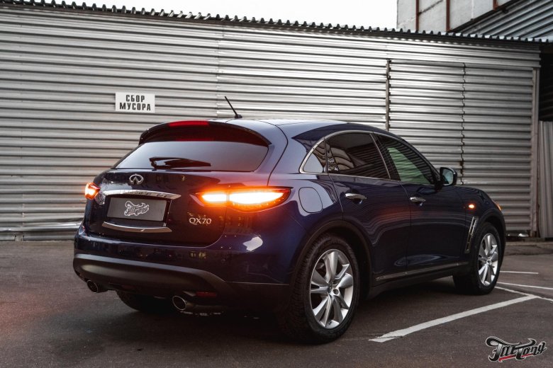 Infiniti qx70 обвес renegade