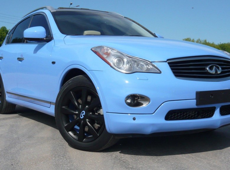 Инфинити ех голубой