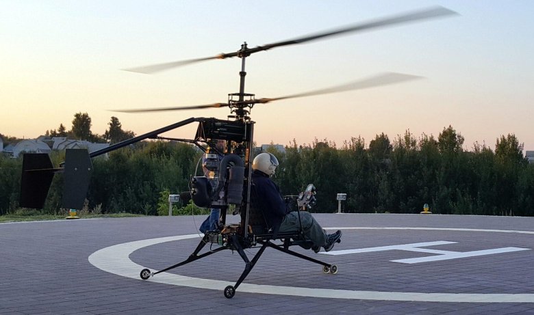 Мини вертолет микрон