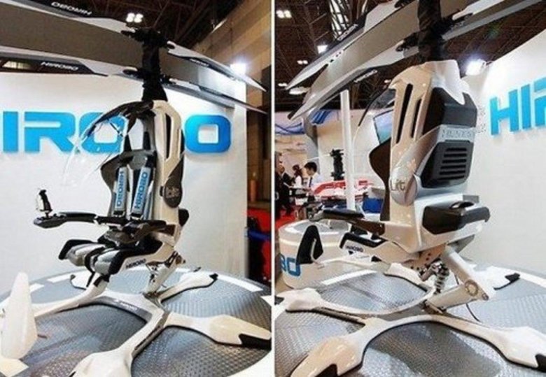 Одноместный вертолет хиробо