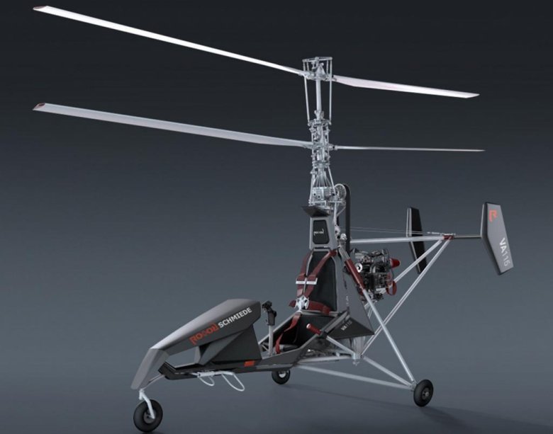 Соосный вертолет микрон