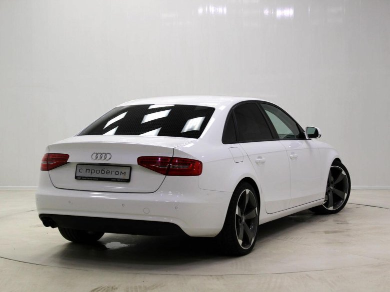 Белая ауди а4 б8