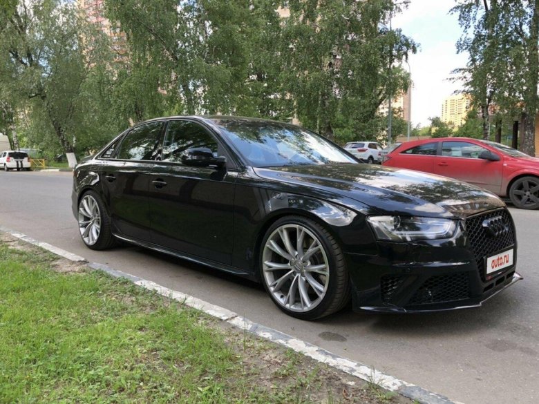 Audi a4 b8 2012 черная