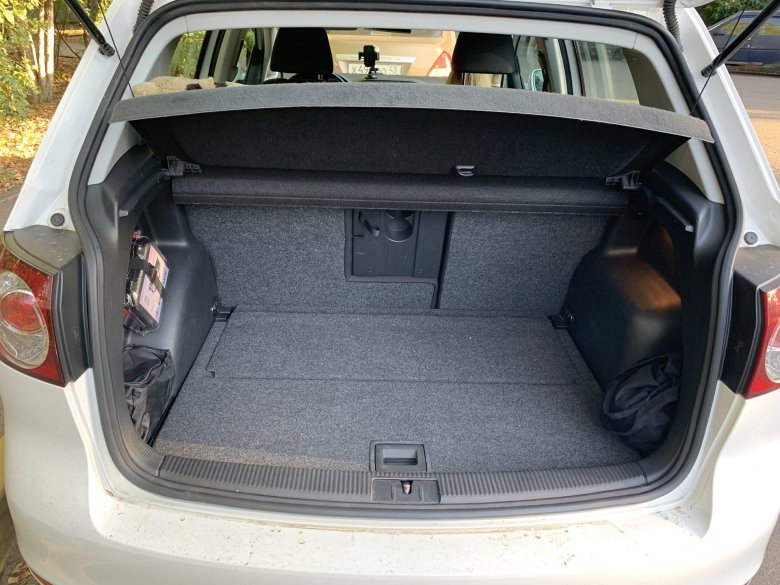 Golf plus 2008 багажник