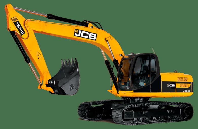 Гусеничный экскаватор jcb