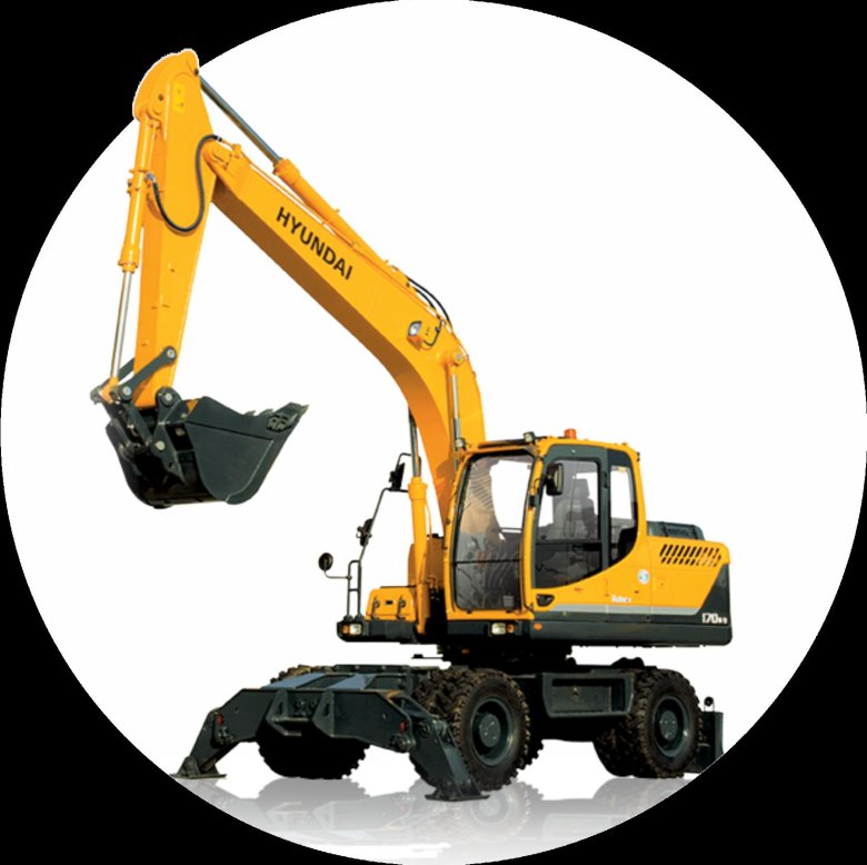 Экскаватор хендай 170 колесный