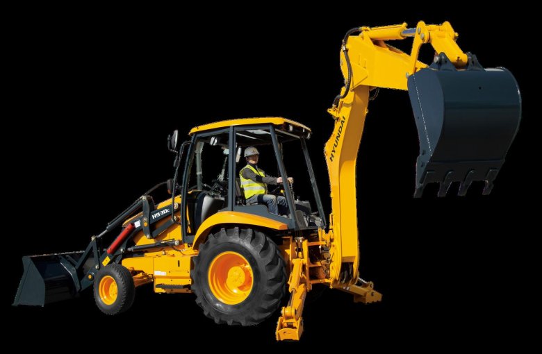 Экскаватор-погрузчик hyundai h940s