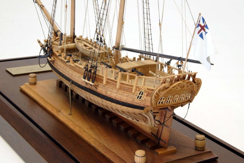 Шхуна галифакс модель